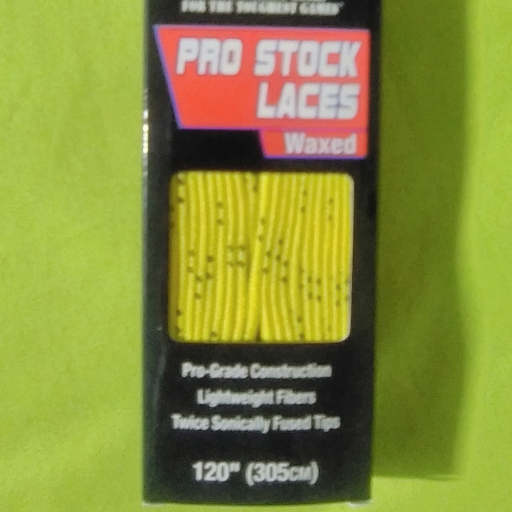 Pro Stock Athletic Shoe Laces (for Hockey Skates, Boots & more!)